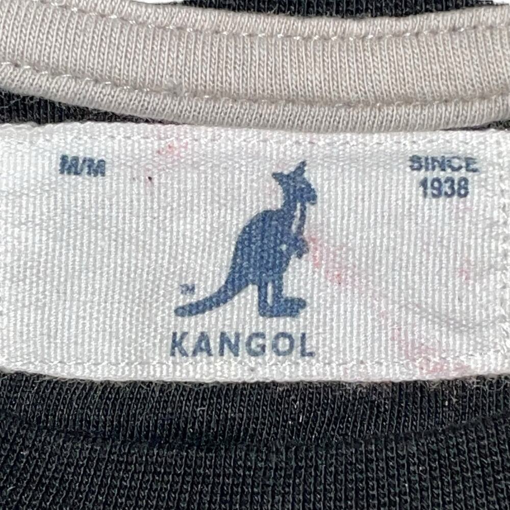 Kangol T-Shirt Mens Medium Black Cotton Kangaroo 1938 Graphic Tee Streetwear M - Picture 8 of 13
